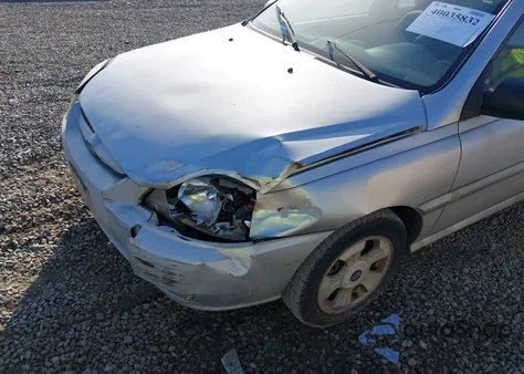 2004 Kia Rio Cinco from USA, damaged, VIN KNADC165X46211191